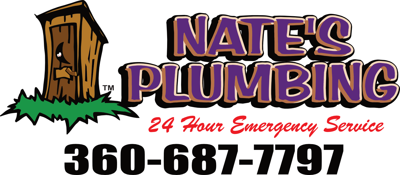 nate's plumbing logo